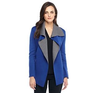 The Limited Long Color Block Sweater